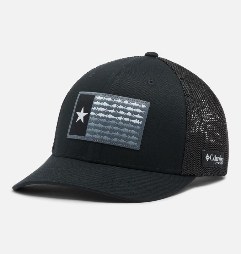 Čepice s kuličkou pfg fish flag ze síťoviny