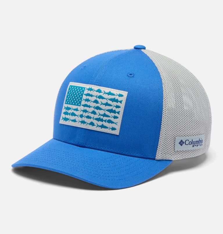 Čepice s kuličkou pfg fish flag ze síťoviny