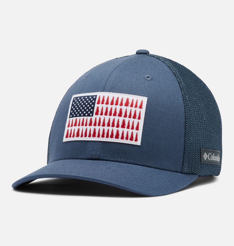 kšiltovka columbia mesh tree flag s logem
