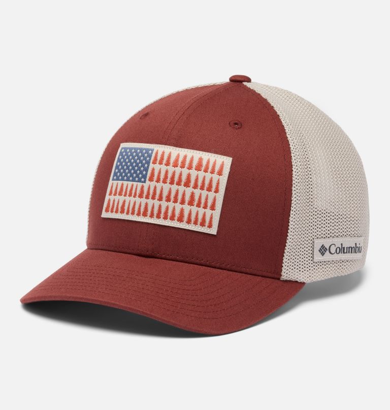 kšiltovka columbia mesh tree flag s logem