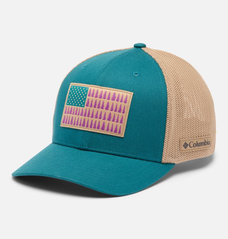 kšiltovka columbia mesh tree flag s logem
