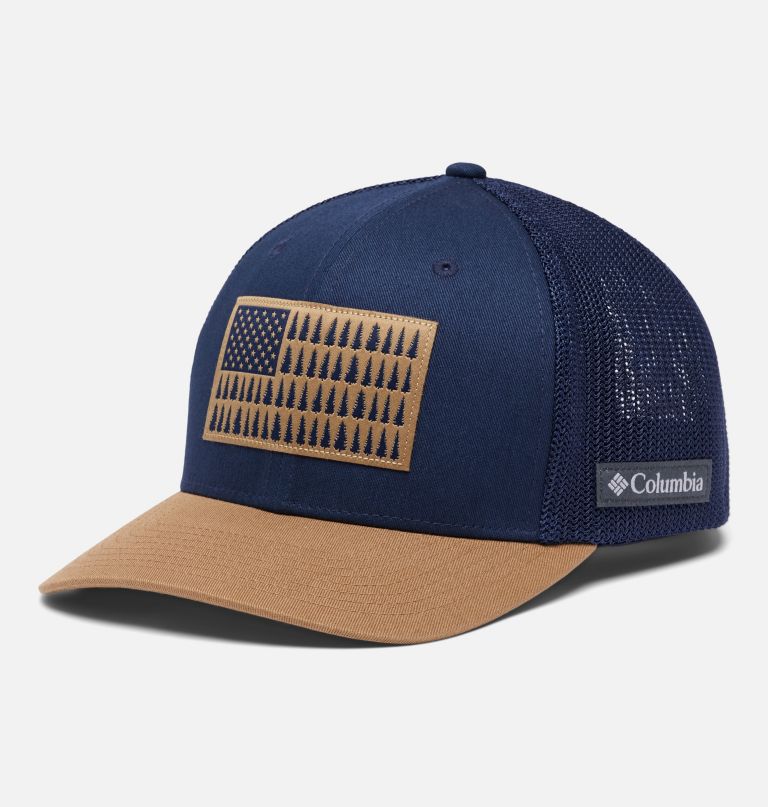 kšiltovka columbia mesh tree flag s logem