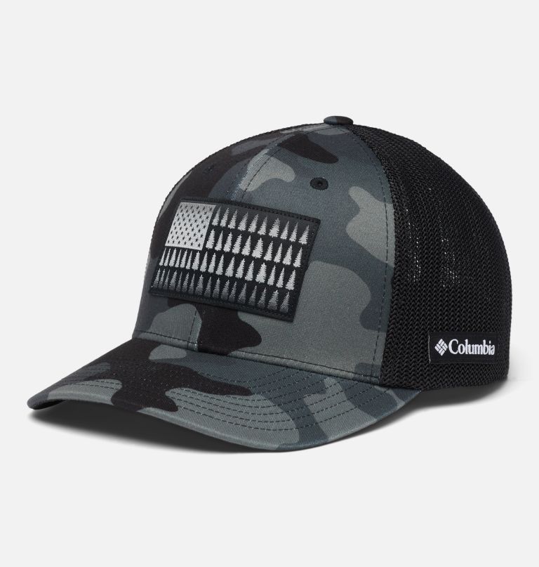 kšiltovka columbia mesh tree flag s logem