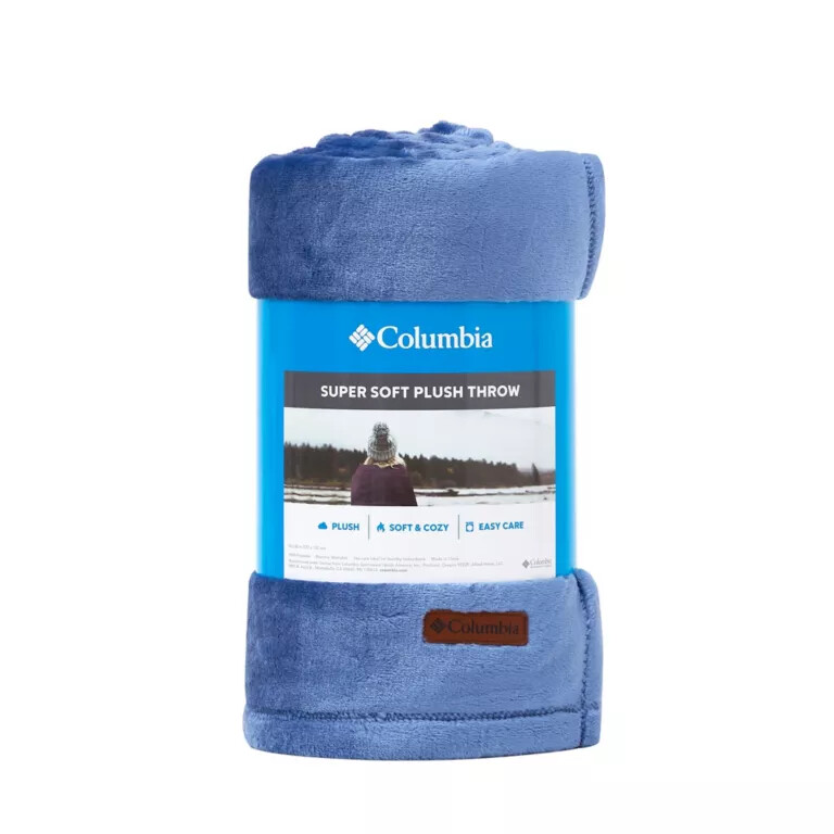 plyšový přehoz columbia