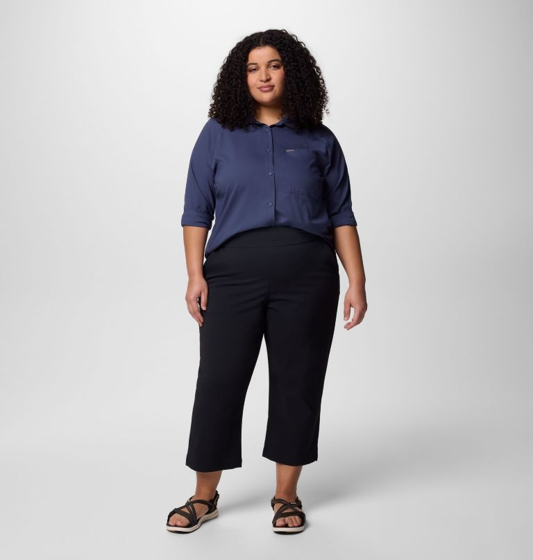 dámské capri kalhoty all seasons – plus size
