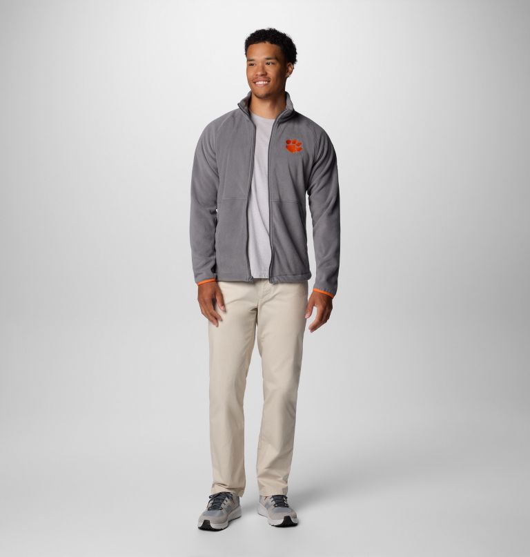pánská fleecová bunda collegiate flanker iv - clemson