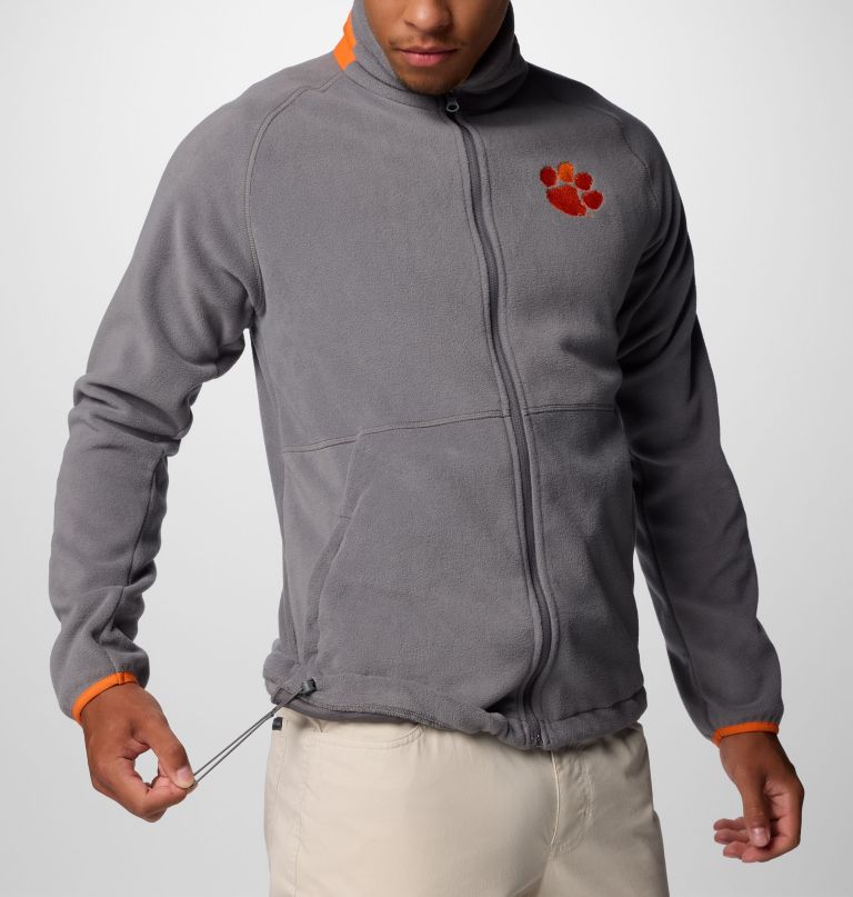 pánská fleecová bunda collegiate flanker iv - clemson