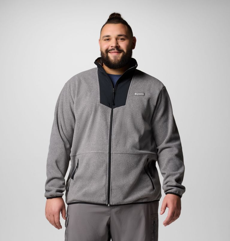 pánská fleecová mikina sequoia grove full zip - velká