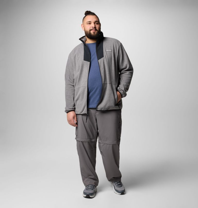 pánská fleecová mikina sequoia grove full zip - velká