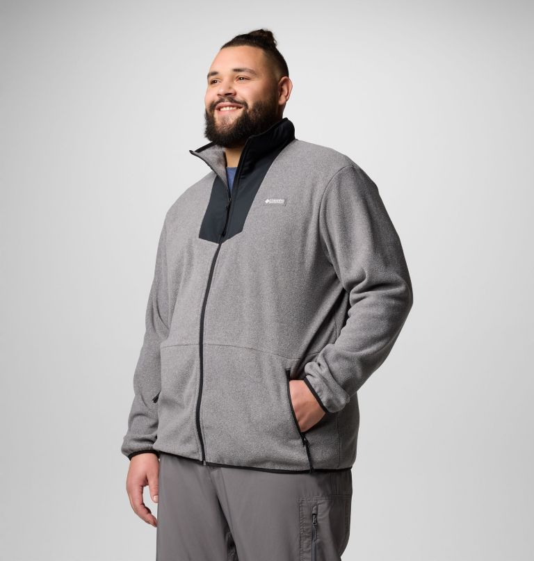 pánská fleecová mikina sequoia grove full zip - velká