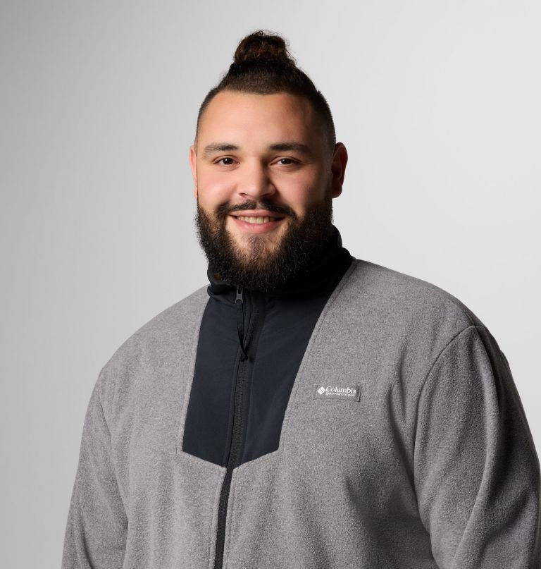 pánská fleecová mikina sequoia grove full zip - velká