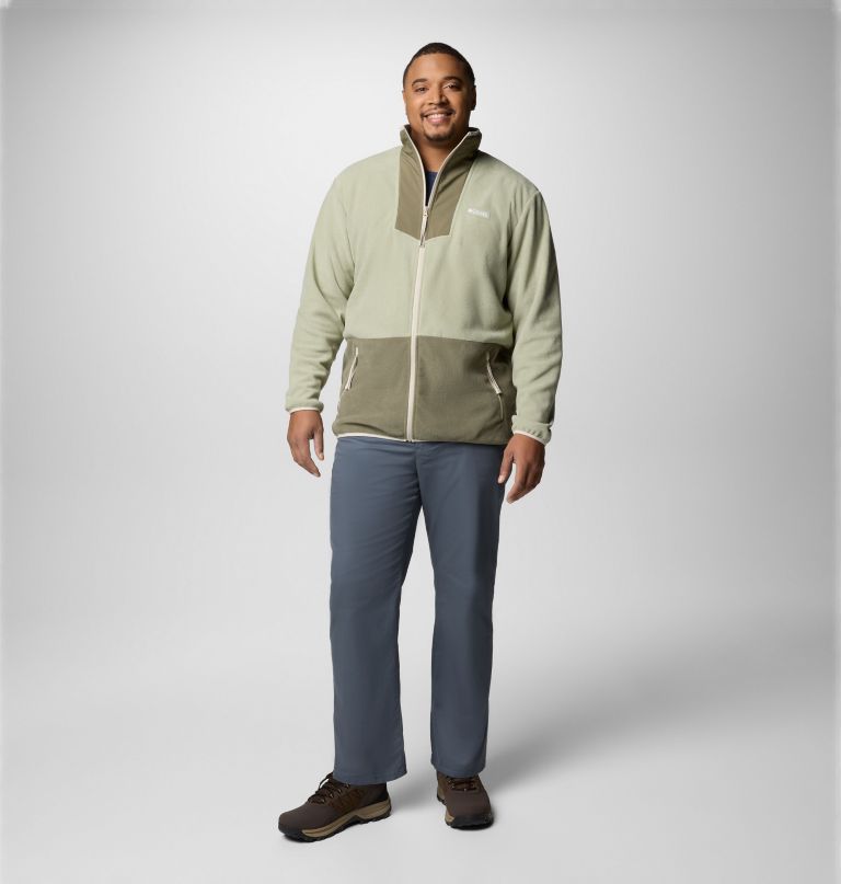 pánská fleecová mikina sequoia grove full zip - velká