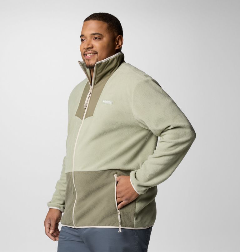 pánská fleecová mikina sequoia grove full zip - velká