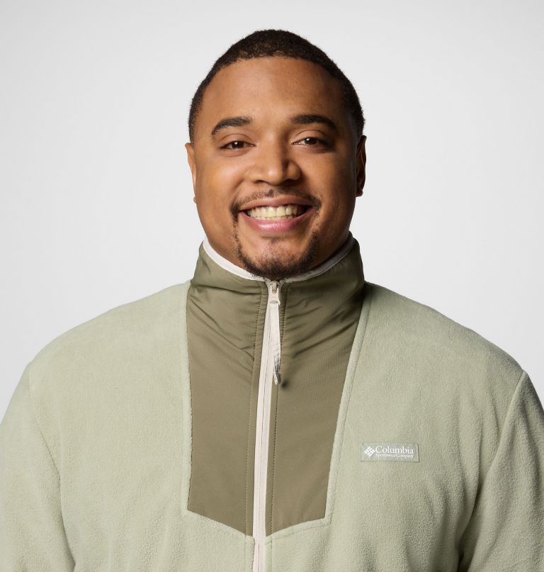 pánská fleecová mikina sequoia grove full zip - velká