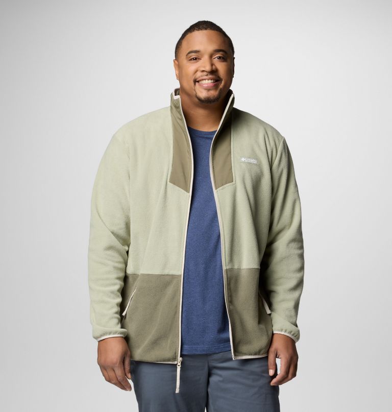 pánská fleecová mikina sequoia grove full zip - velká