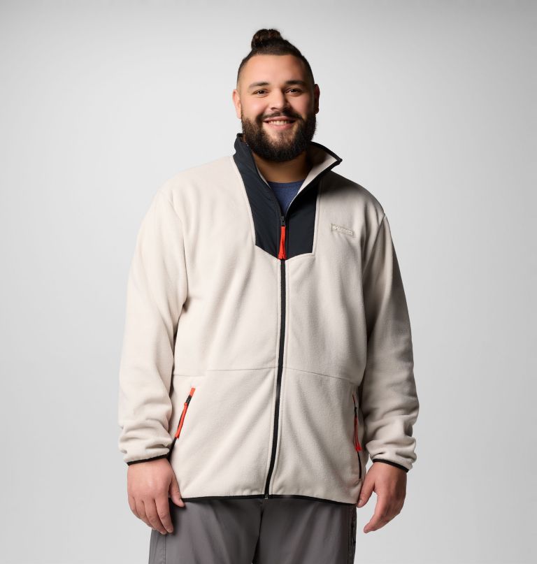 pánská fleecová mikina sequoia grove full zip - velká