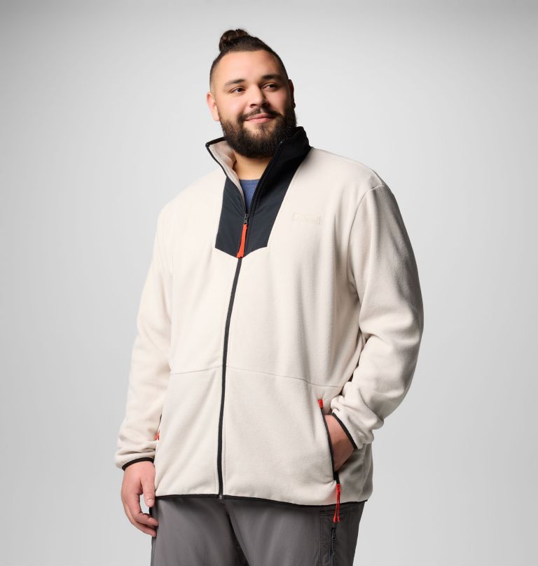 pánská fleecová mikina sequoia grove full zip - velká