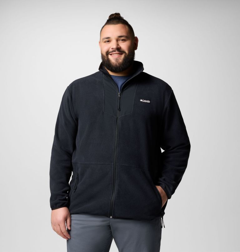 pánská fleecová mikina sequoia grove full zip - velká