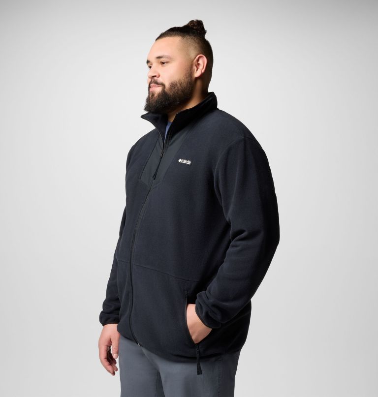 pánská fleecová mikina sequoia grove full zip - velká