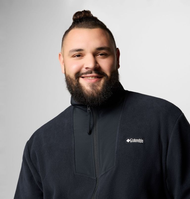 pánská fleecová mikina sequoia grove full zip - velká