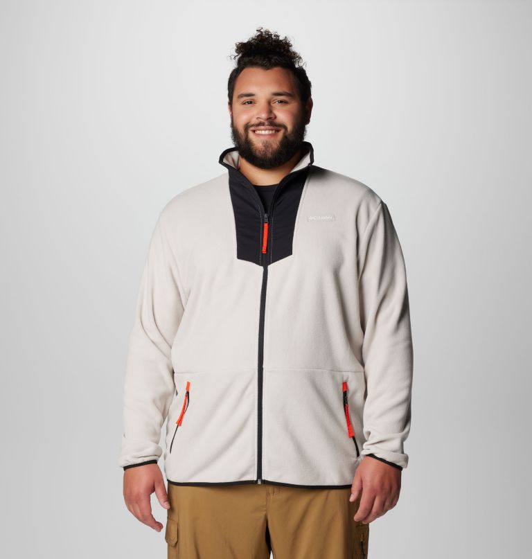 pánská fleecová mikina sequoia grove full zip - velká
