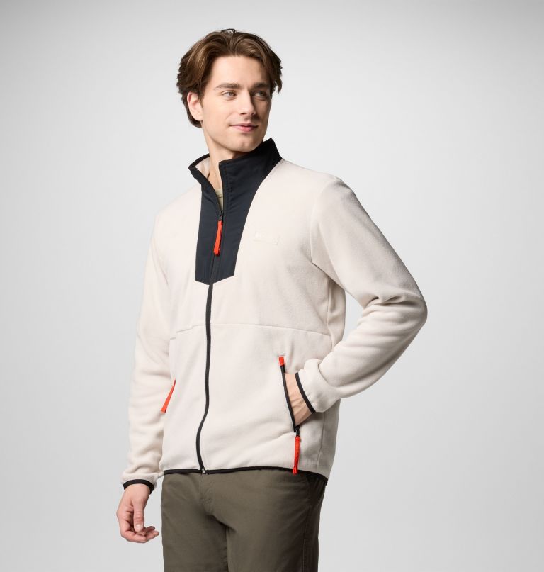 pánská fleecová mikina sequoia grove full zip - tall