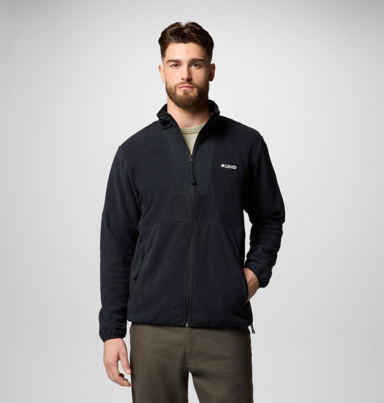 pánská fleecová mikina sequoia grove full zip - tall
