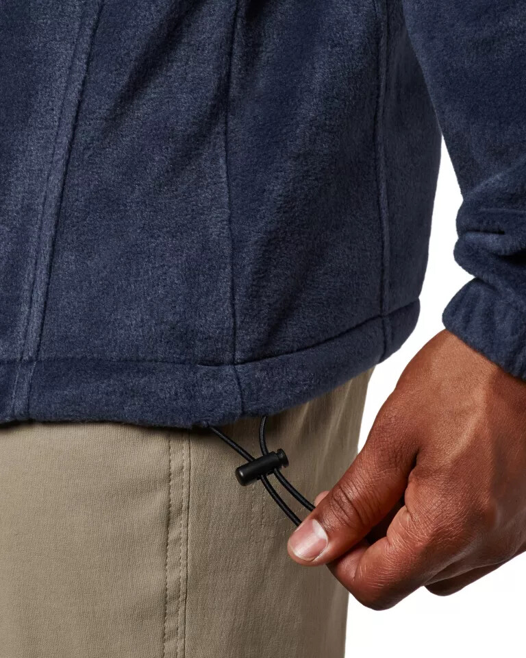 pánský fleecový svetr steens mountain s poloviční zipem