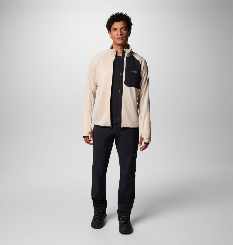pánská bunda triple canyon grid fleece ii s celozipovým zipem