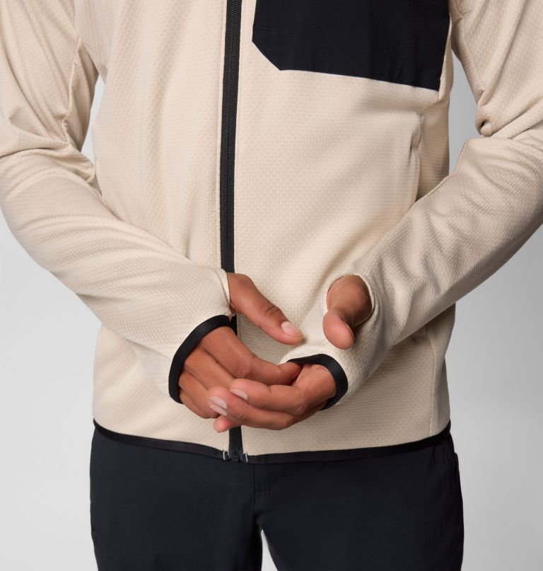 pánská bunda triple canyon grid fleece ii s celozipovým zipem
