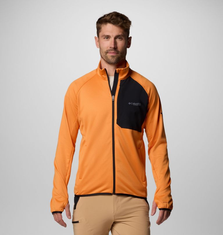 pánská bunda triple canyon grid fleece ii s celozipovým zipem