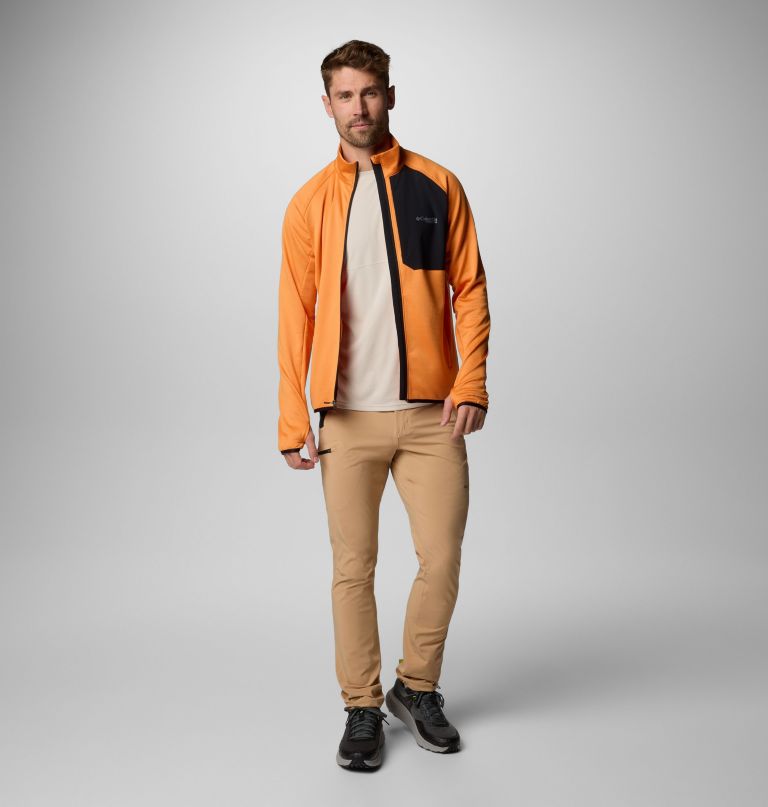pánská bunda triple canyon grid fleece ii s celozipovým zipem