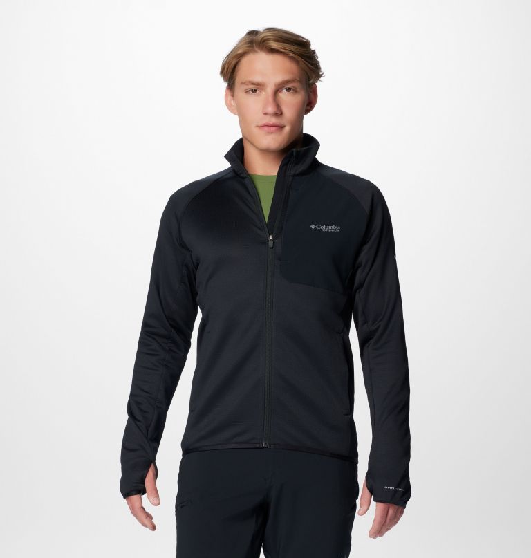 pánská bunda triple canyon grid fleece ii s celozipovým zipem