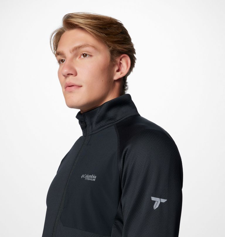 pánská bunda triple canyon grid fleece ii s celozipovým zipem