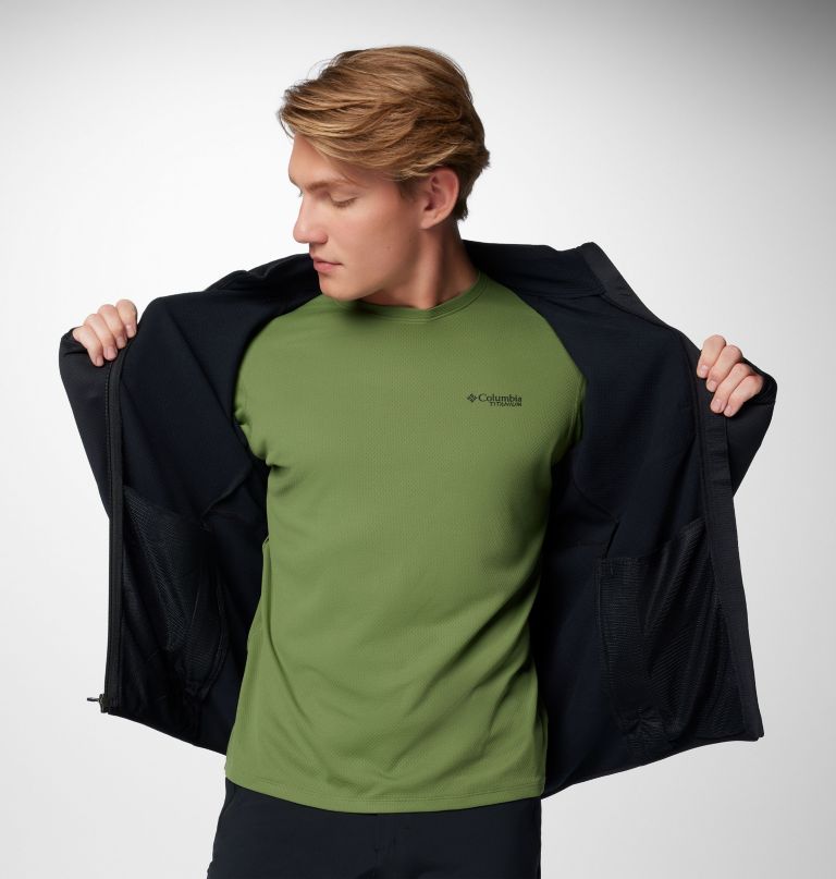 pánská bunda triple canyon grid fleece ii s celozipovým zipem