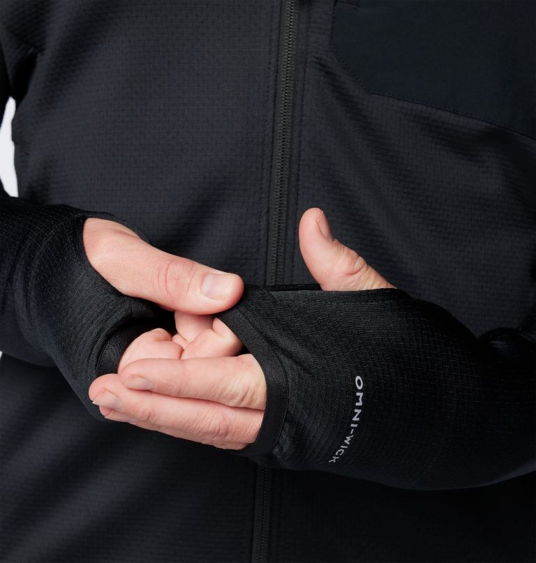 pánská bunda triple canyon grid fleece ii s celozipovým zipem