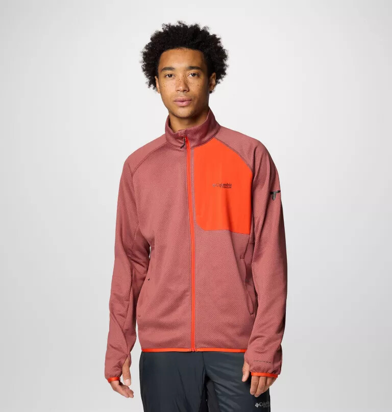 pánská bunda triple canyon grid fleece ii s celozipovým zipem