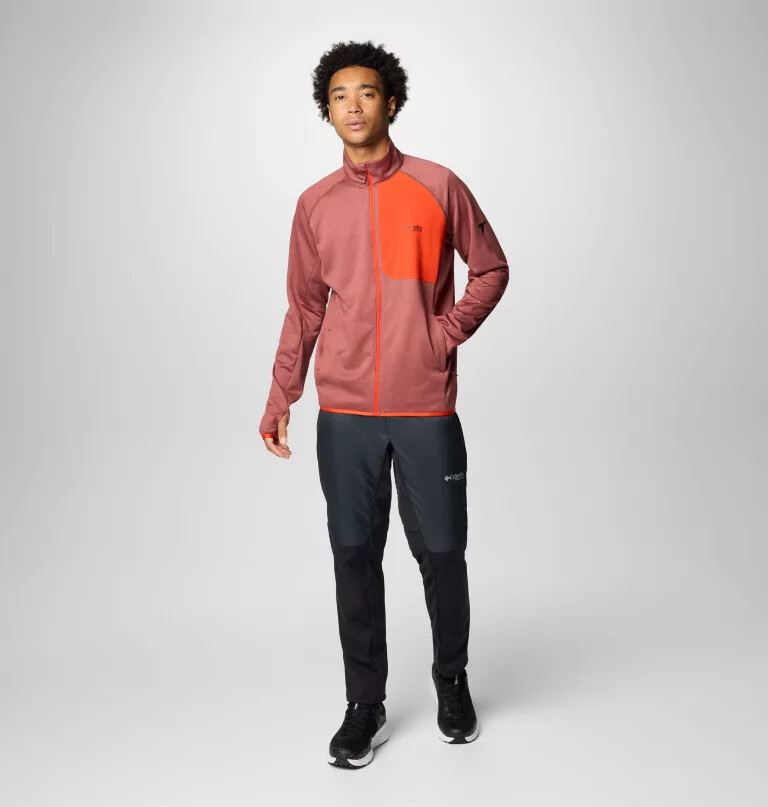 pánská bunda triple canyon grid fleece ii s celozipovým zipem