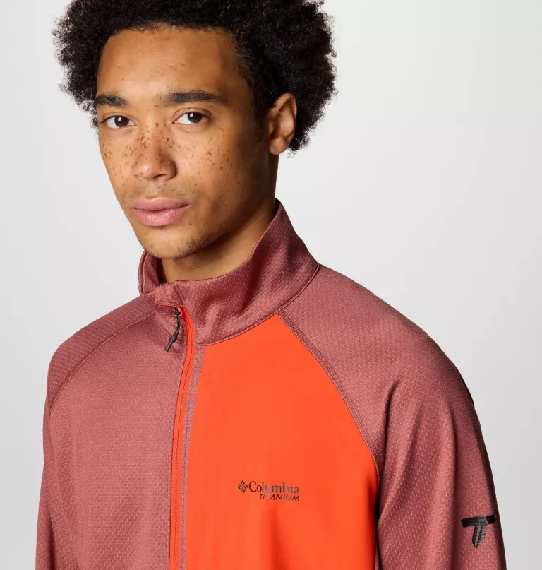 pánská bunda triple canyon grid fleece ii s celozipovým zipem