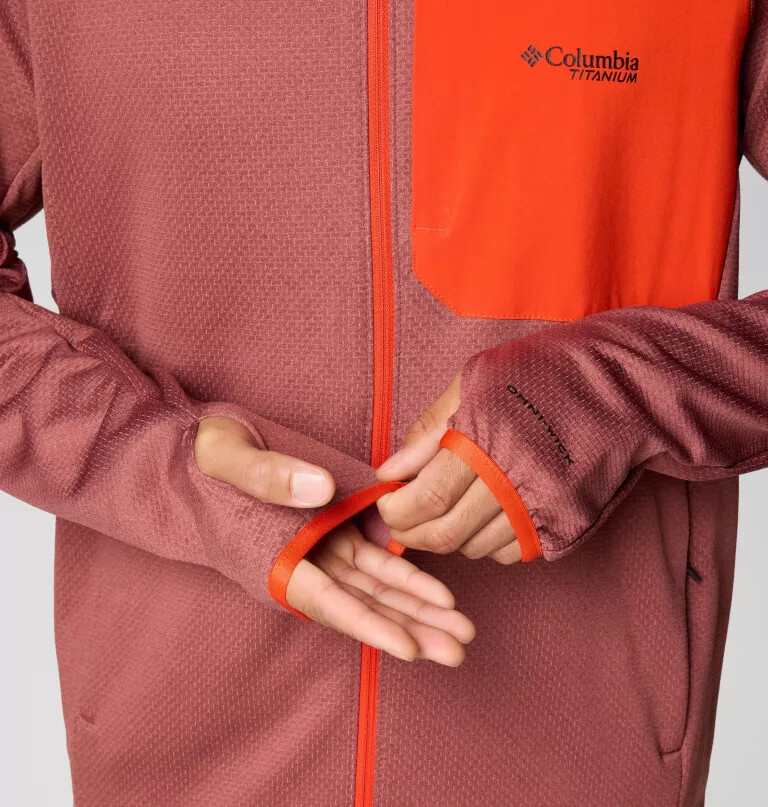 pánská bunda triple canyon grid fleece ii s celozipovým zipem