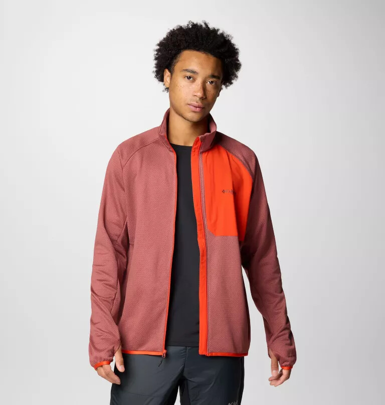 pánská bunda triple canyon grid fleece ii s celozipovým zipem
