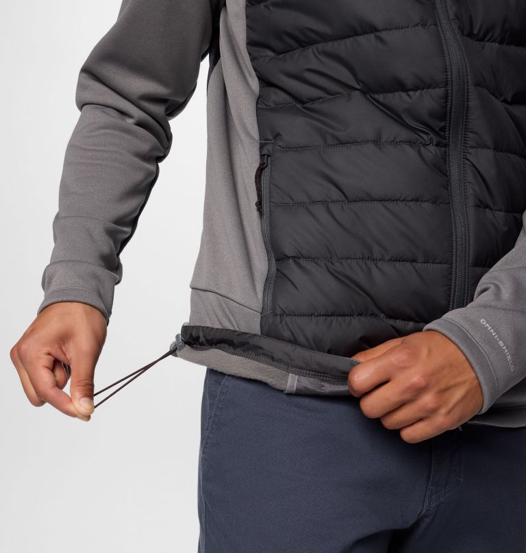 pánská hybridní mikina collegiate out-shield – ohio state