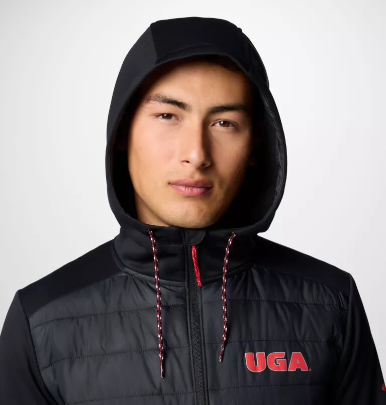 pánská hybridní mikina collegiate out-shield - georgia