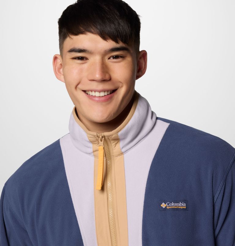 pánská lehká fleecová bunda backbowl ii s celozipovým zipem