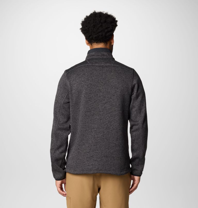pánský fleecový svetr collegiate sweater weather s polovičními zipy - georgia