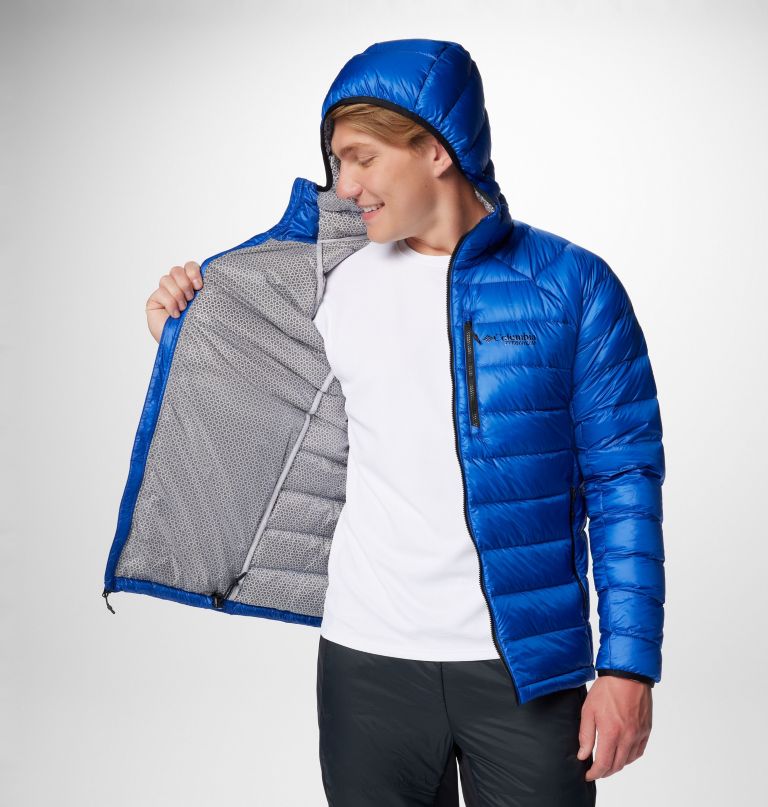 pánská péřová bunda s kapucí arctic crest