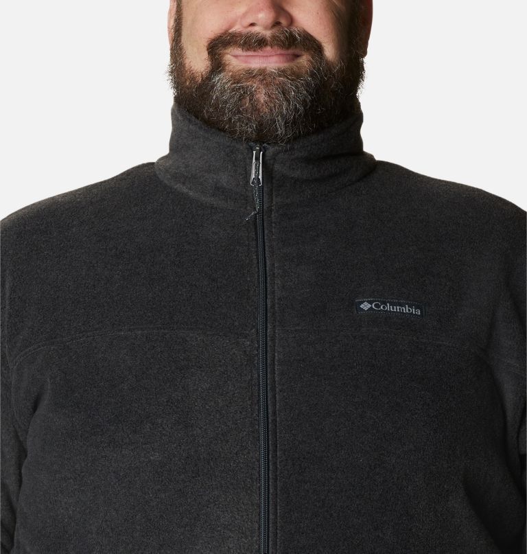 pánská fleecová bunda steens mountain 2.0 s celozipovým zipem - velká velikost