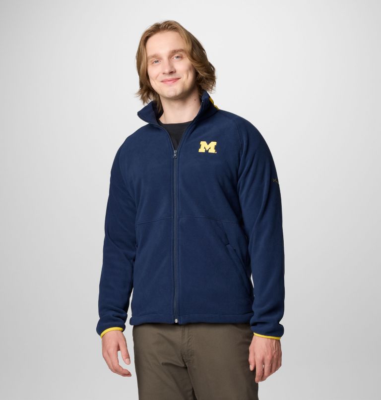 pánská fleecová bunda collegiate flanker iv - michigan