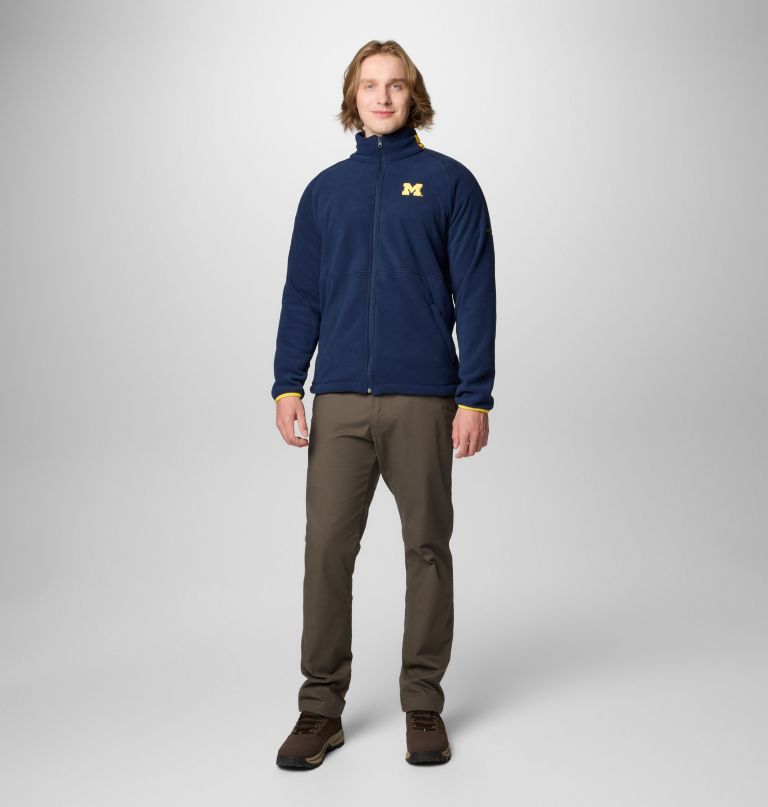 pánská fleecová bunda collegiate flanker iv - michigan