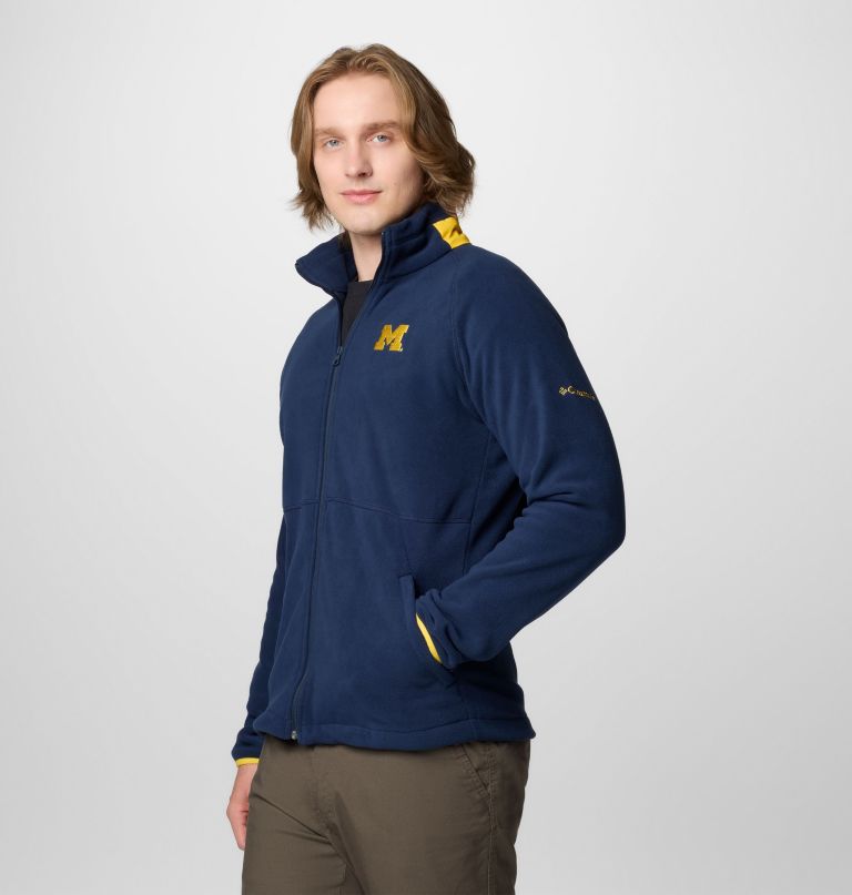pánská fleecová bunda collegiate flanker iv - michigan